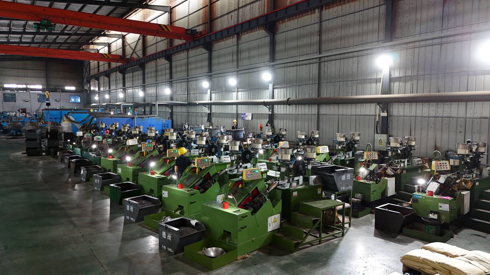 In-house cold heading production line