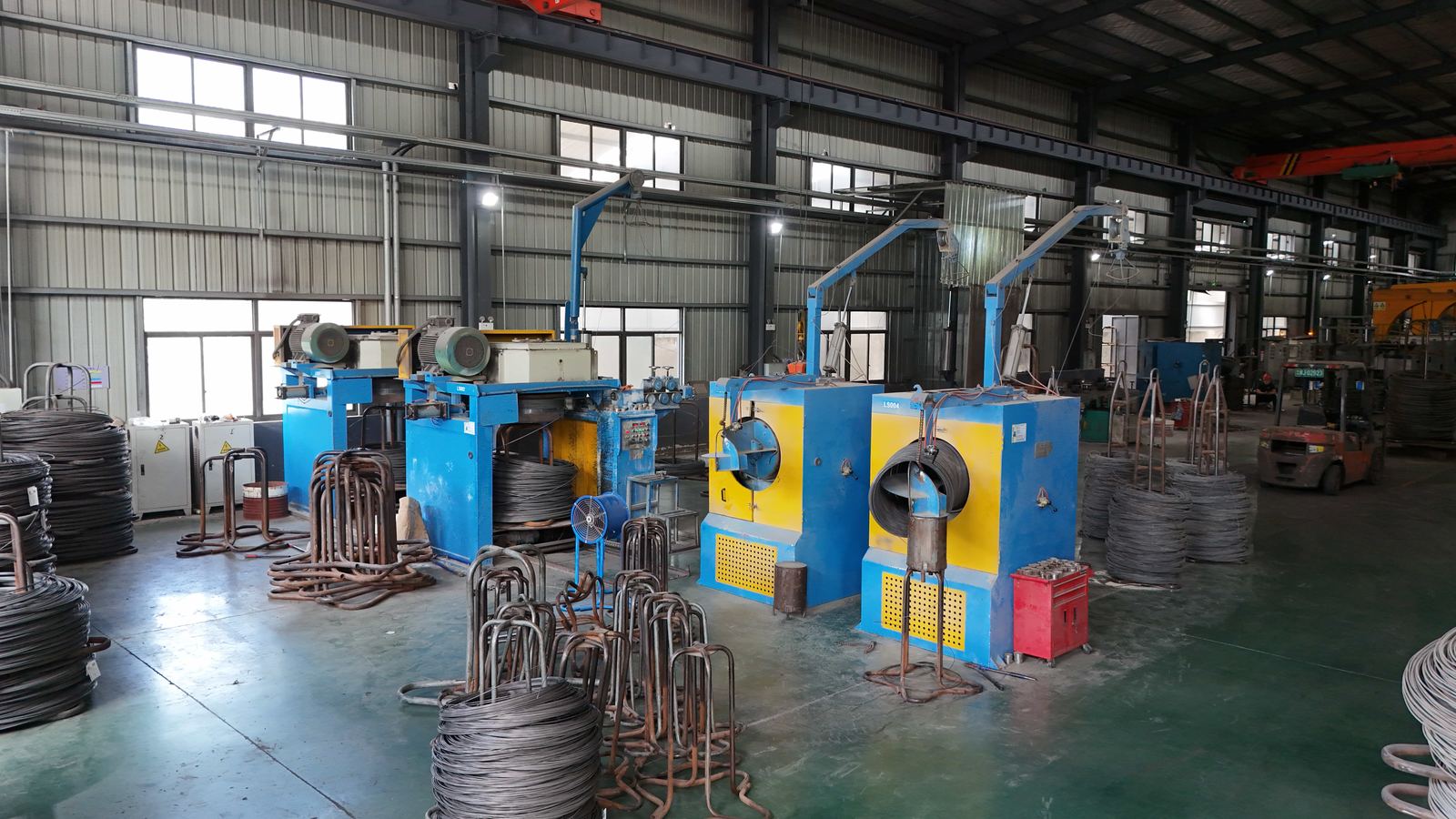 Wire drawing and processing equipment